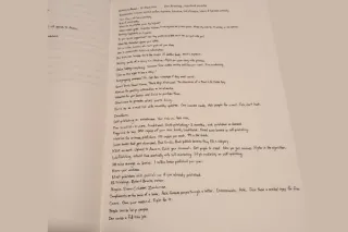 One Page of Someone's Life