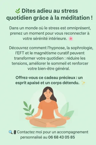 Méditation pour diminuer le stress quotidien