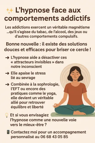 L'hypnose face aux comportements addictifs