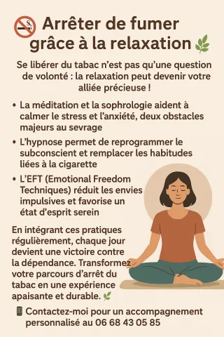 Arrêter de fumer grâce à la relaxation