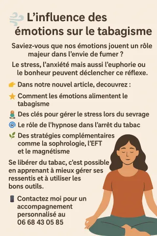 L'influence des émotions sur le tabagisme