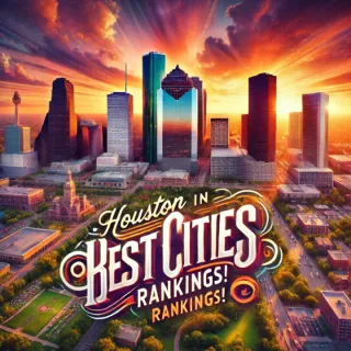 🚀 Houston Soars in Best Cities Rankings! 🌟🏙️