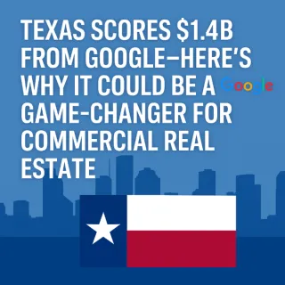 New🌐 Google’s $1.4B Settlement Could Unlock CRE Development in Texas 🚧 Blog Post