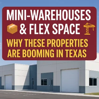 📦 Why Mini-Warehouses & Flex Space Are Booming in Texas 🏗️