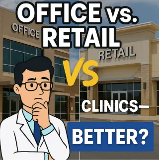 👨‍⚕️ Office vs. Retail for Clinics: Which Location Drives More Patients? 🏥
