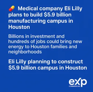 💊 Houston Lands $5.9B Eli Lilly Campus – 600+ Jobs & Life Sciences Boom 🚀