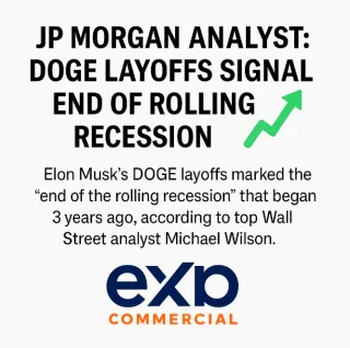 🚀 JP Morgan Analyst: DOGE Layoffs Signal End of Rolling Recession 📉