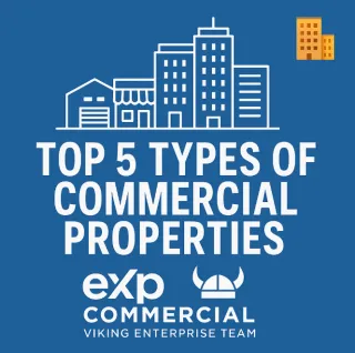 🏙️ The Top 5 Types of Commercial Real Estate You Need to Know 🏢
