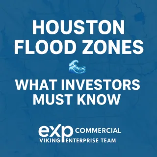 🌊 Houston Flood Zones Explained: What Every CRE Investor Must Know 🏢