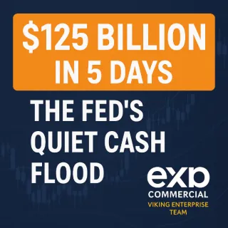 🚨 Fed Injects $125B in 5 Days — What It Means for CRE Investors 🏢