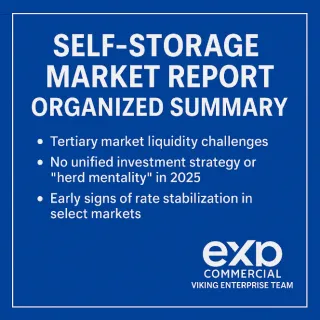 📦📉 “Self-Storage Market 2025: Why Tertiary Markets Are Struggling (And Where Deals Are Getting Done) 📈🏢”