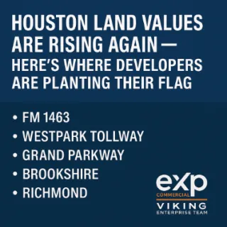 🔥 “Houston Land Values Are Surging Again — 5 Corridors Developers Are Rushing Into 🚀”