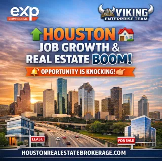 📈 Houston Job Growth Is Reshaping Commercial Real Estate 🏢🔥