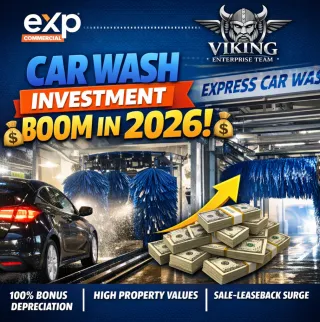 🚗💰 Why Car Wash Properties Are One of the Hottest Commercial Investments Heading Into 2026 💦📈