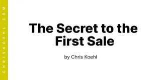 The Secret to the First Sale