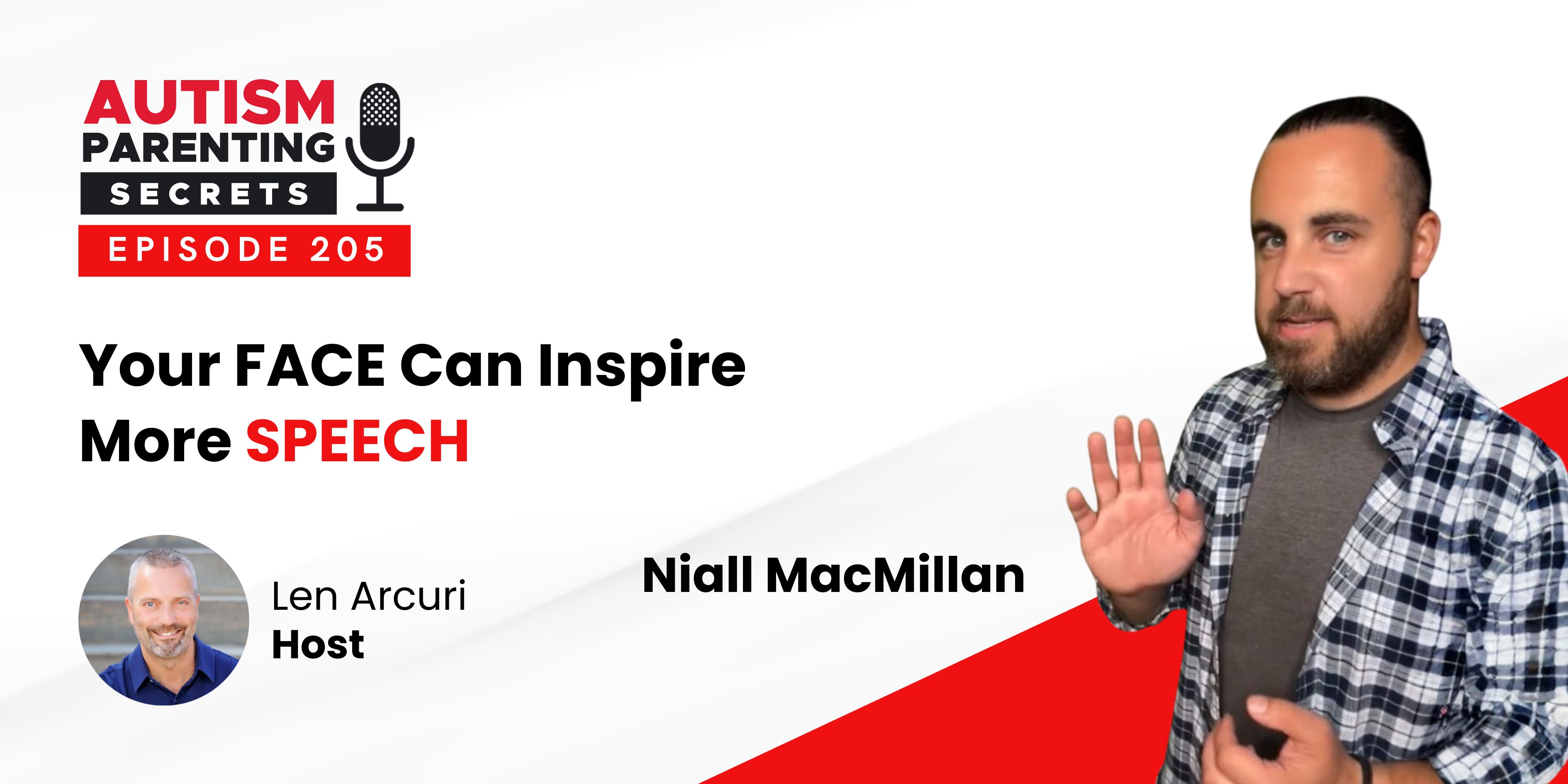 Episode 205 — Your FACE Can Inspire More SPEECH