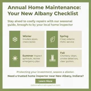 New Albany Home Maintenance Checklist