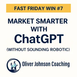 Fast Friday Win #7: Human-Looking AI – Market Smarter with ChatGPT