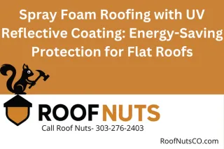 Spray Foam Roofing with UV Reflective Coating: Energy-Saving Protection for Flat Roofs
