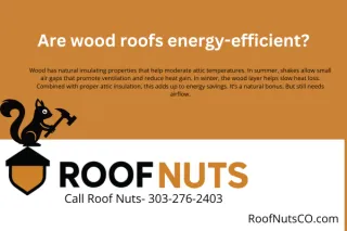 Are wood roofs energy-efficient?