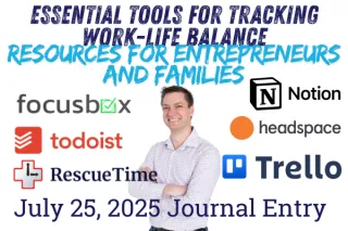 Essential Tools for Tracking Work-Life Balance: Resources for Entrepreneurs and Families

