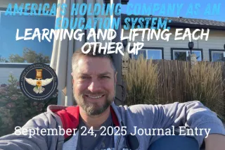 America's Holding Company as an Education System: Learning and Lifting Each Other Up

