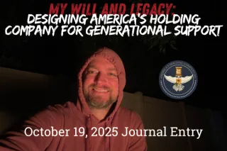 My Will and Legacy: Designing America's Holding Company for Generational Support

