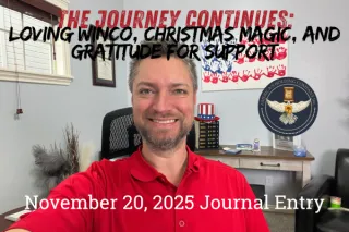 The Journey Continues: Loving WinCo, Christmas Magic, and Gratitude for Support