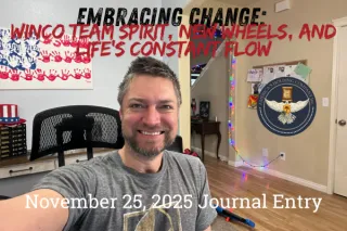Embracing Change: WinCo Team Spirit, New Wheels, and Life’s Constant Flow
