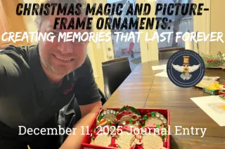 Christmas Magic and Picture-Frame Ornaments: Creating Memories That Last Forever