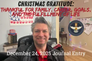 Christmas Gratitude: Thankful for Family, Career, Goals, and the Fulfillment of Life