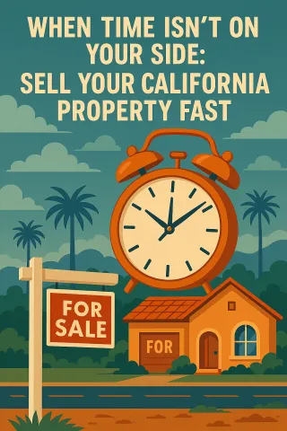 When Time Isn’t on Your Side: Sell Your California Property Fast