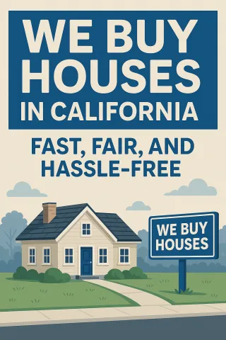 We Buy Houses in California — Fast, Fair, and Hassle-Free
