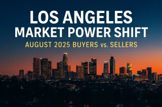 Los Angeles Market Power Shift — August 2025 Buyers vs. Sellers