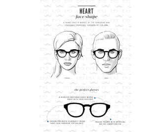Find the Best Glasses for Heart-Shaped Faces: Expert Tips from EyeXpert Optical Brampton