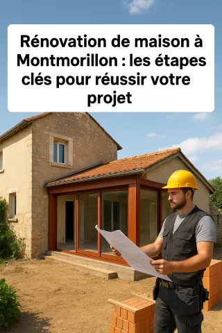 Rénovation de maison à Montmorillon : les étapes clés pour réussir votre projet