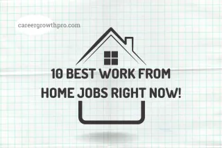 10 Of The Best Work From Home Jobs Right Now!