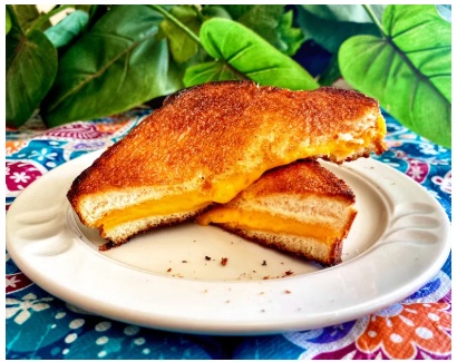COOKING: AIR FRYER GRILLED CHEESE