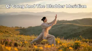 Bladder Meridian: Unwind the Back Line, Steady the Nerves (Water • 15:00–17:00)