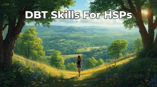 DBT Skills for HSPs: Gentle Tools to Steady Your Nervous System and Speak Your Needs