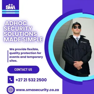 Adhoc Security Solutions Made Simple with SMA Security Services