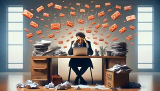Quand le Top Management se noie sous les E-mails