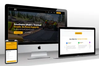S. Utah Grade and Pave Website Build | Paving their brand in the digital world