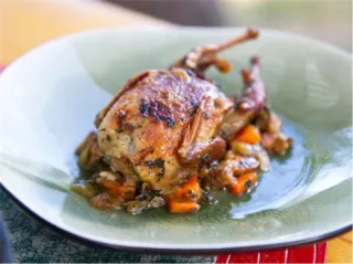 Stuffed Quail