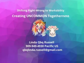 Uncommon Togetherness Vs Common Togetherness?