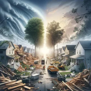 Restoring Tranquility: Embracing Serenity in Storm Damage Repair in Pleasant Hills, Pennsylvania