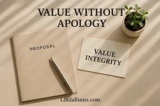 Value Without Apology: Boundaries That Stop Discounting Yourself