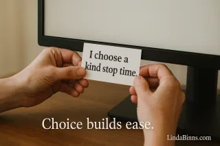 Let Go of “Shoulds”: How to Turn Pressure into Choice