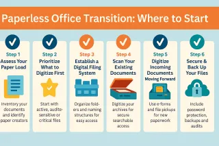 Paperless Office Transition: Where to Start