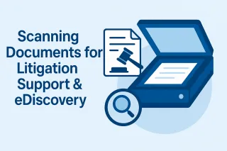 Scanning Documents for Litigation Support & eDiscovery